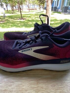 Brooks Women’s Ghost Running Shoes - Purple and Pink